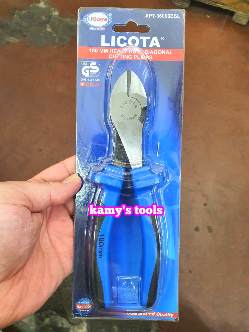Kìm Cắt Licota 7” 180mm Apt-36006bsl (Kiềm Cắt Licota Kềm Cắt Licota)