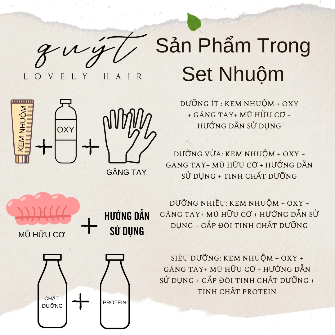THUỐC NHUỘM TÓC ĐEN TUYỀN- TẶNG OXY