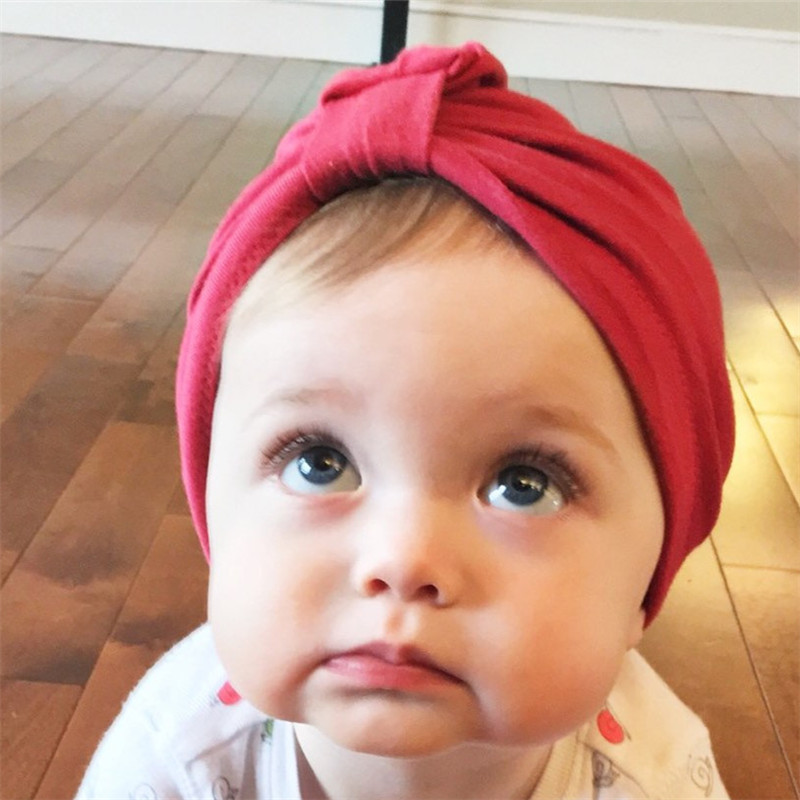 Mũ turban dễ thương cho bé(0-10 tháng)