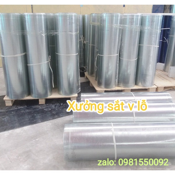 Tôn nhựa lấy sáng khổ rộng 1M và  1m2 màu trắng