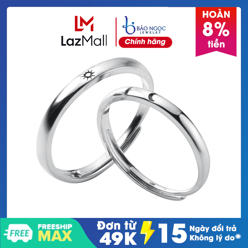 Nhẫn Đôi Bạc Nam Nữ Yêu Nhau - ND2516 - Bảo Ngọc Jewelry