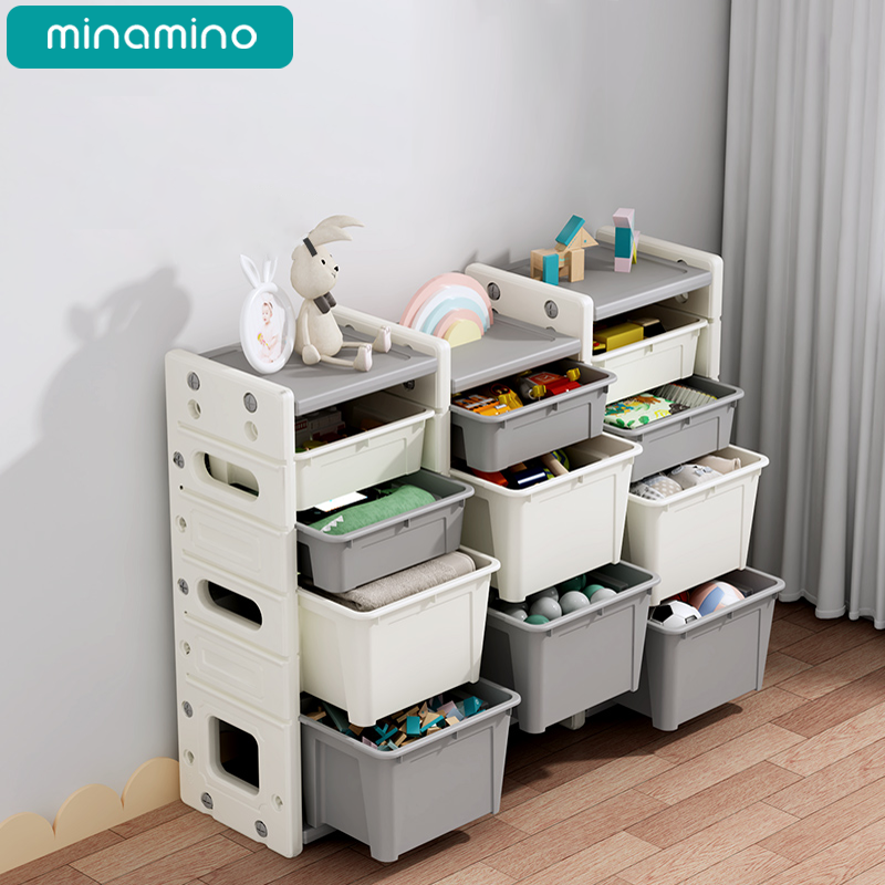 Kệ đựng đồ chơi 3 khối Wisdom E202