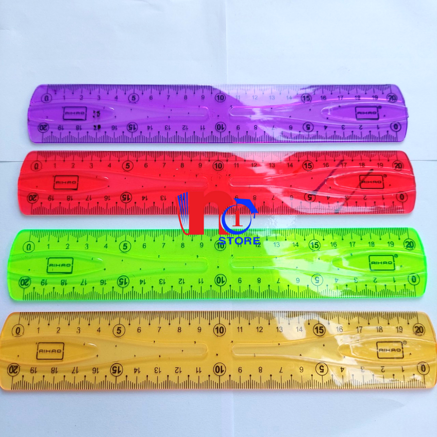 Thước dẻo màu 20cm aihao no.200