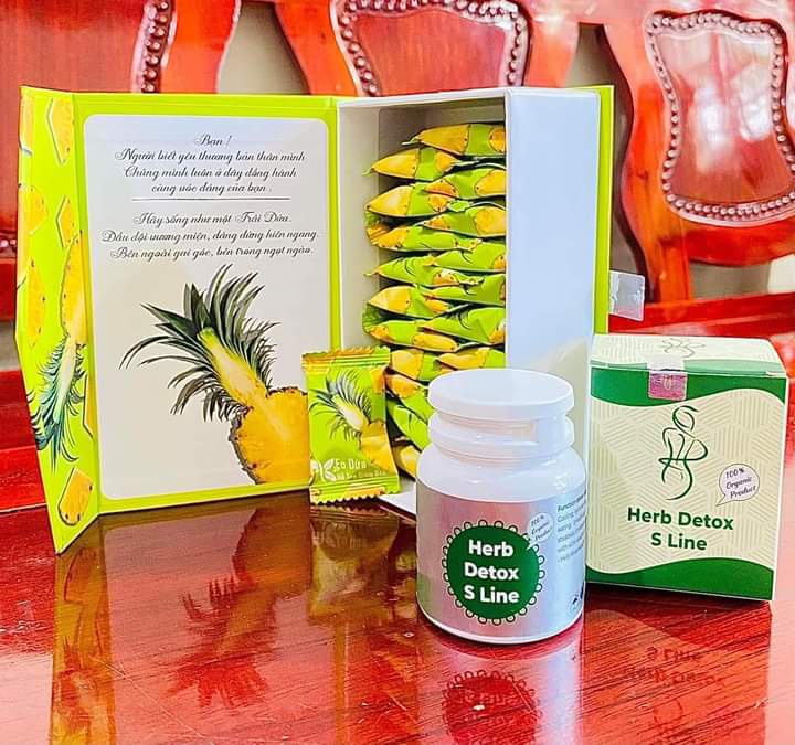 Herd detox s line giảm mỡ bụng ,thải độc