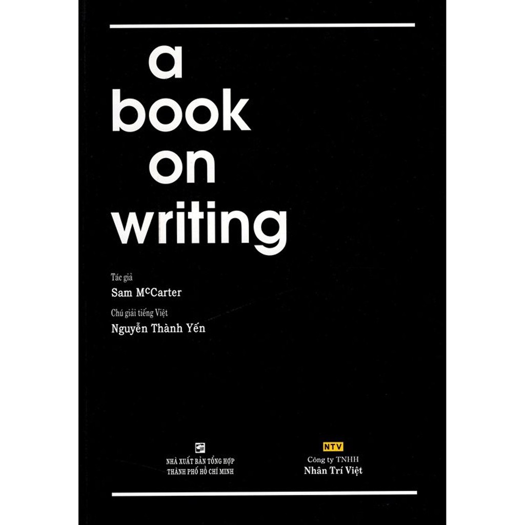 NS Minh Tâm - Sách - A Book On Writing