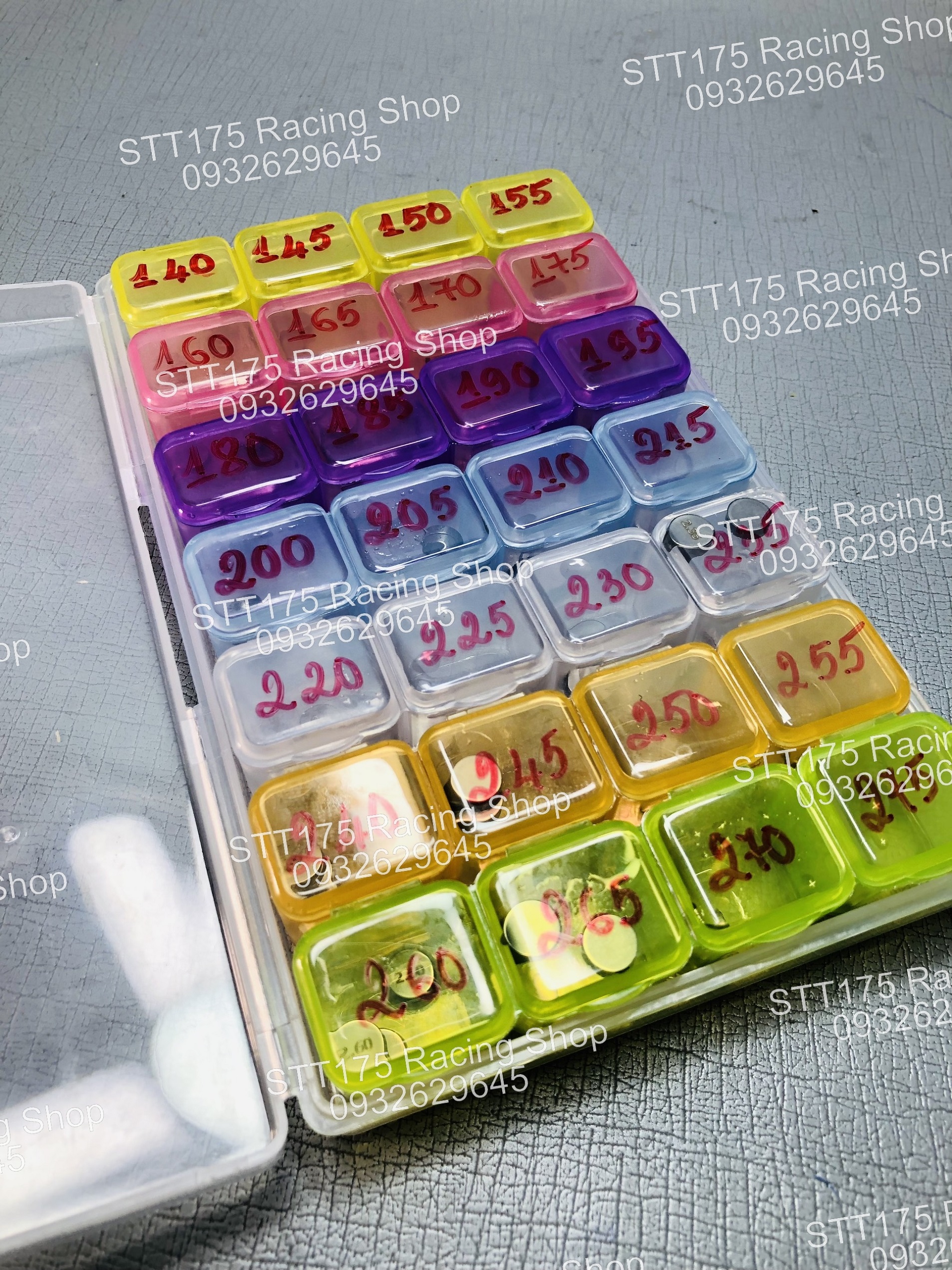 Sim đồng tiền dohc winner, sonic, raider bao gồm 28 số , mỗi số có 3 viên , tổng 84 viên