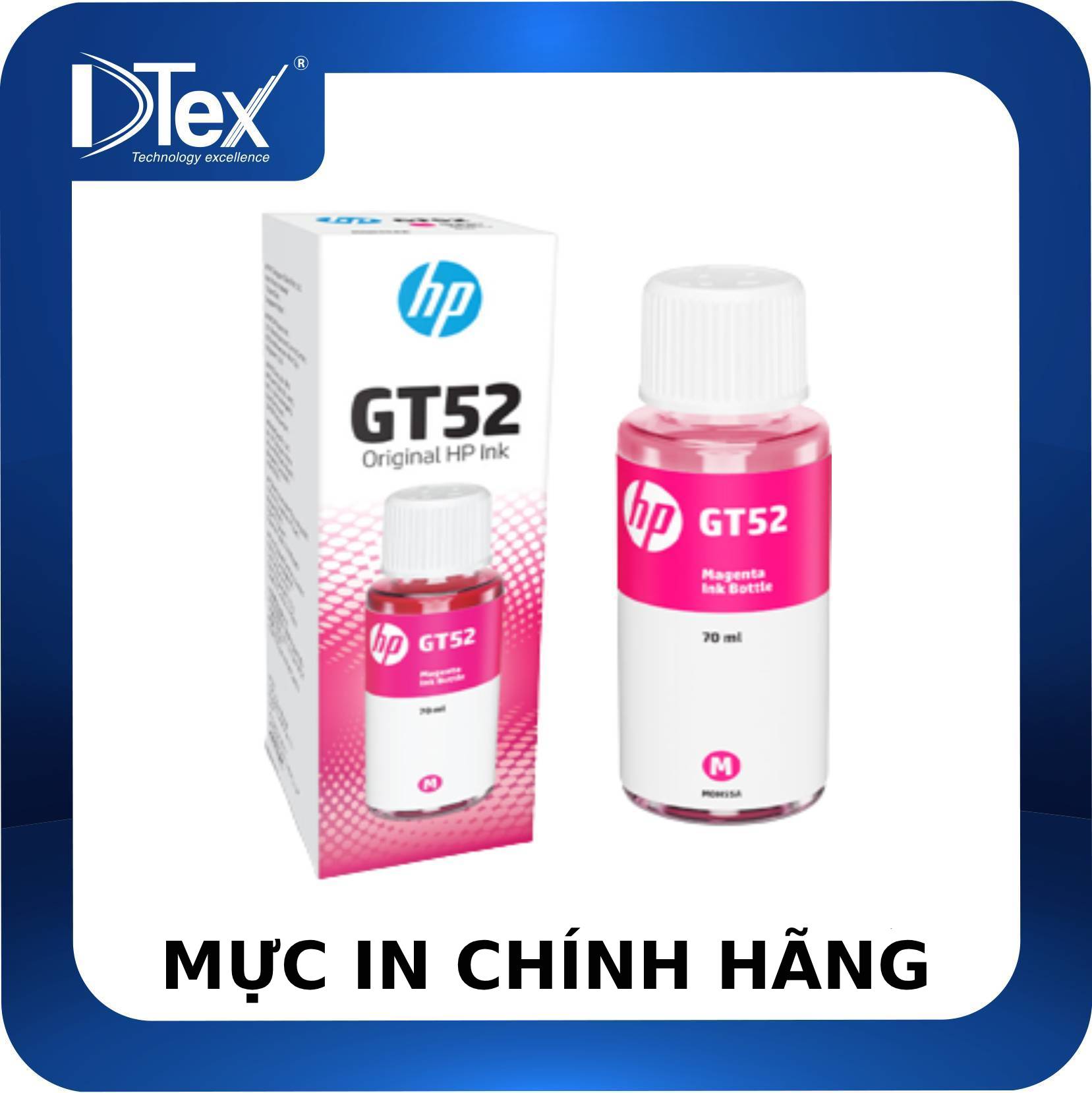 Mực in HP GT52 Magenta Original Ink (M0H55AA) - Hàng Chính Hãng