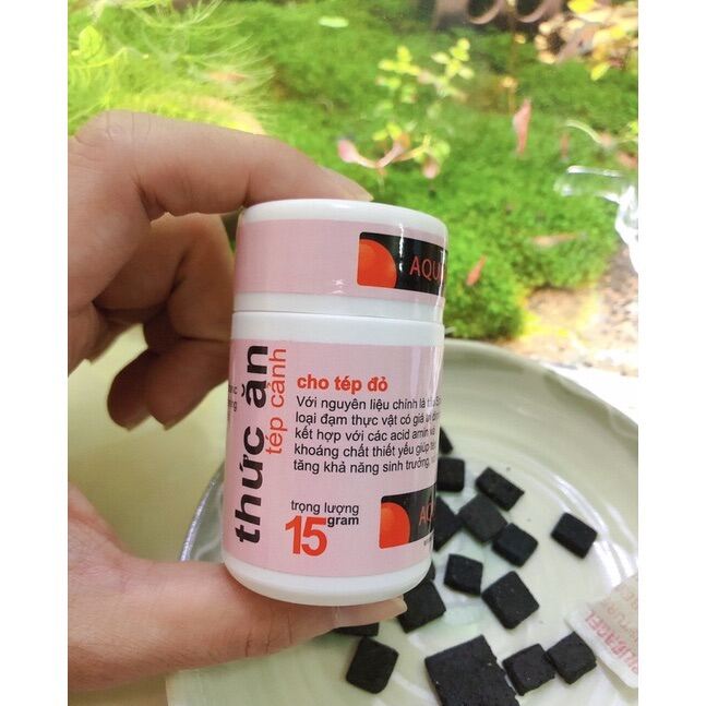 Thức ăn cho tép cảnh, hiệu Shrimp Feed 15g/hủ