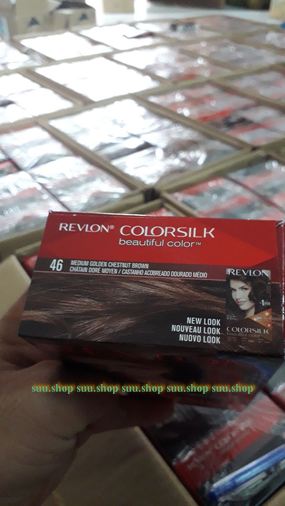 Thuốc nhuộm tóc Revlon số 46 nâu hạt dẻ