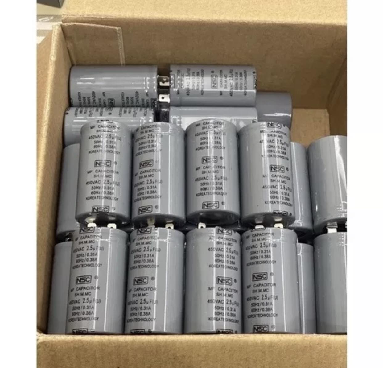 tụ quạt trần 2,5uF ( tụ dầu )