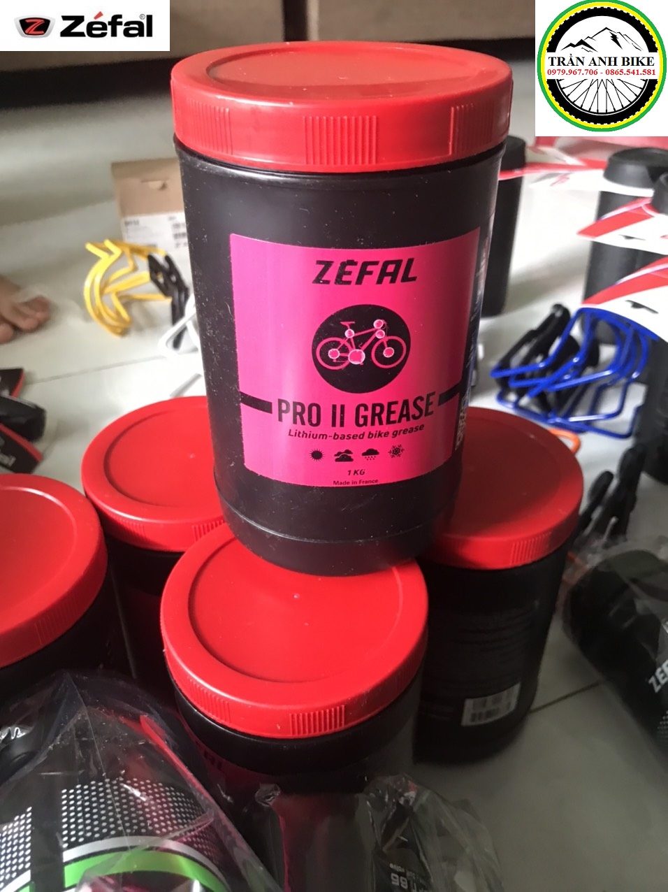 Mỡ bò xe đạp Zefal Pro II Grease 1kg