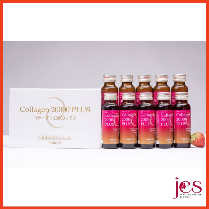 [Chính Hãng] Nước Uống Đẹp Da Collagen 20000 Plus Nhật Bản