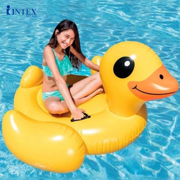 Phao bơi vịt vàng 1m47 INTEX 57556