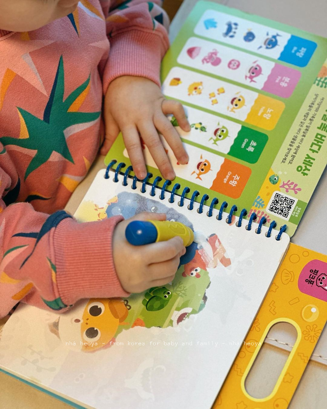 SÁCH TÔ MÀU MA THUẬT MAGIC WATER PINKFONG