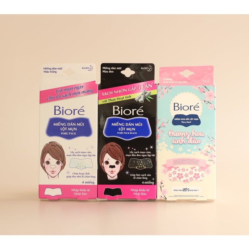 Miếng Dán Mũi Lột Mụn Bioré Pore Pack-[Cocolux]-[Biore]