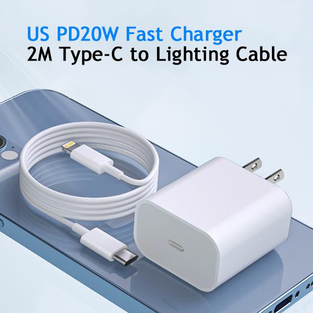 Original charger for apple iphone 14 pro max 13 12 11 xs se iphone charger pd 20w fast charger usb c type c lightning cable