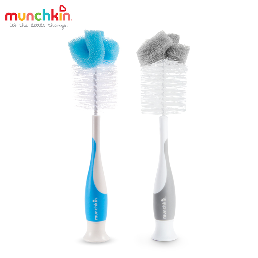 [HCM]Cọ bình sữa có mút Munchkin