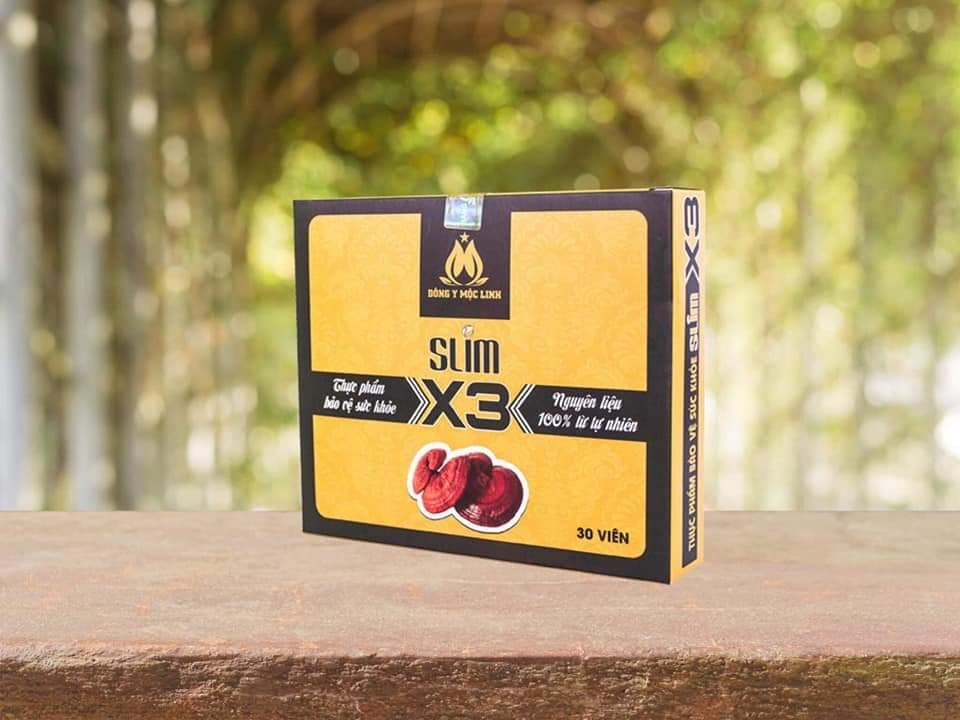 [ HCM]Giảm cân Slim X3 Chính Hãng