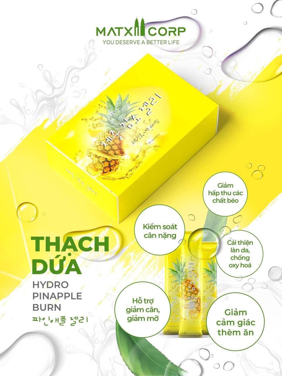 Thạch dứa giảm cân