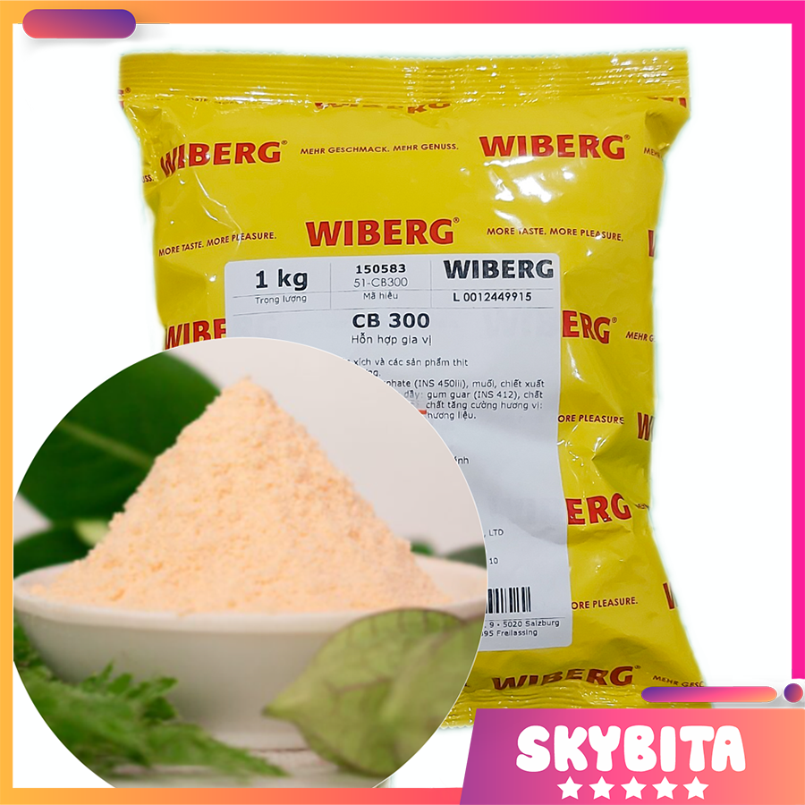 Gia vị xúc xích đức cb300 túi 100-300gram, chuẩn vị xúc xích đức