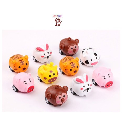 Combo 10 Con Vật Chạy Đà Cho Bé
