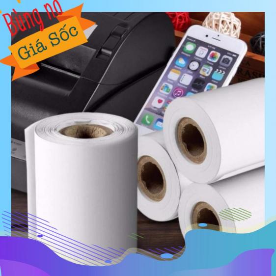 Combo 40 cuộn giấy in nhiệt oji k80