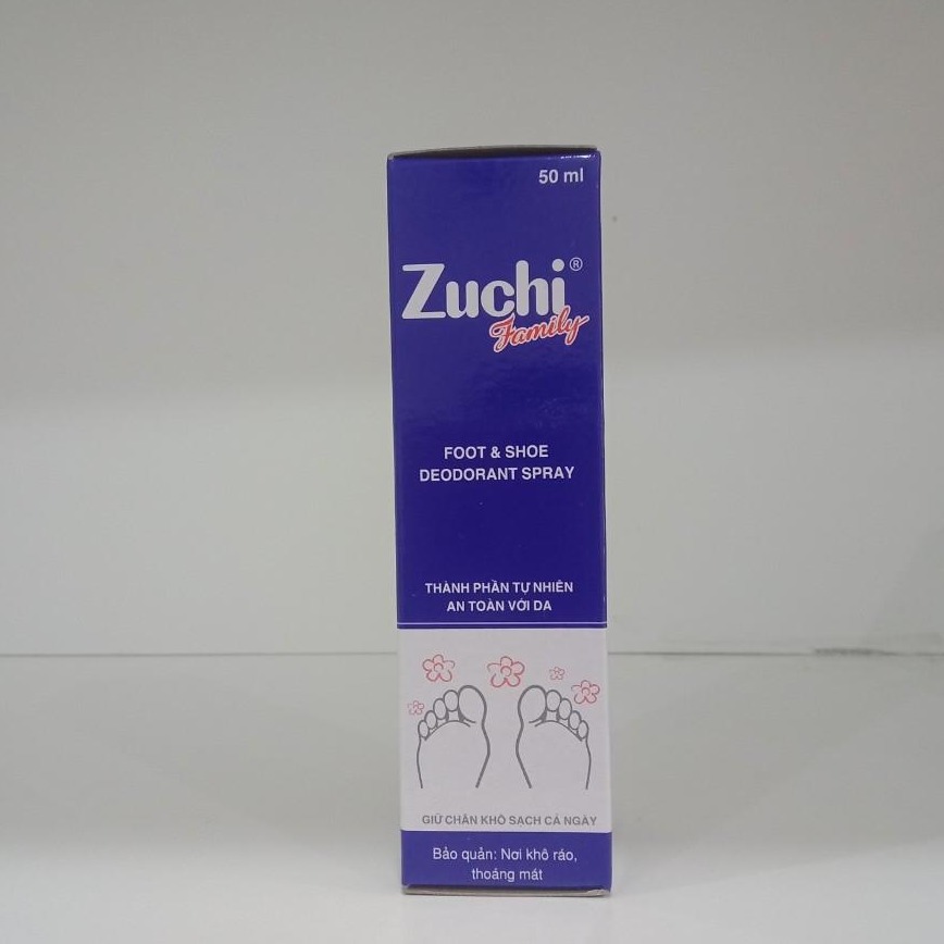 5 Xịt khử mùi giày zuchi family
