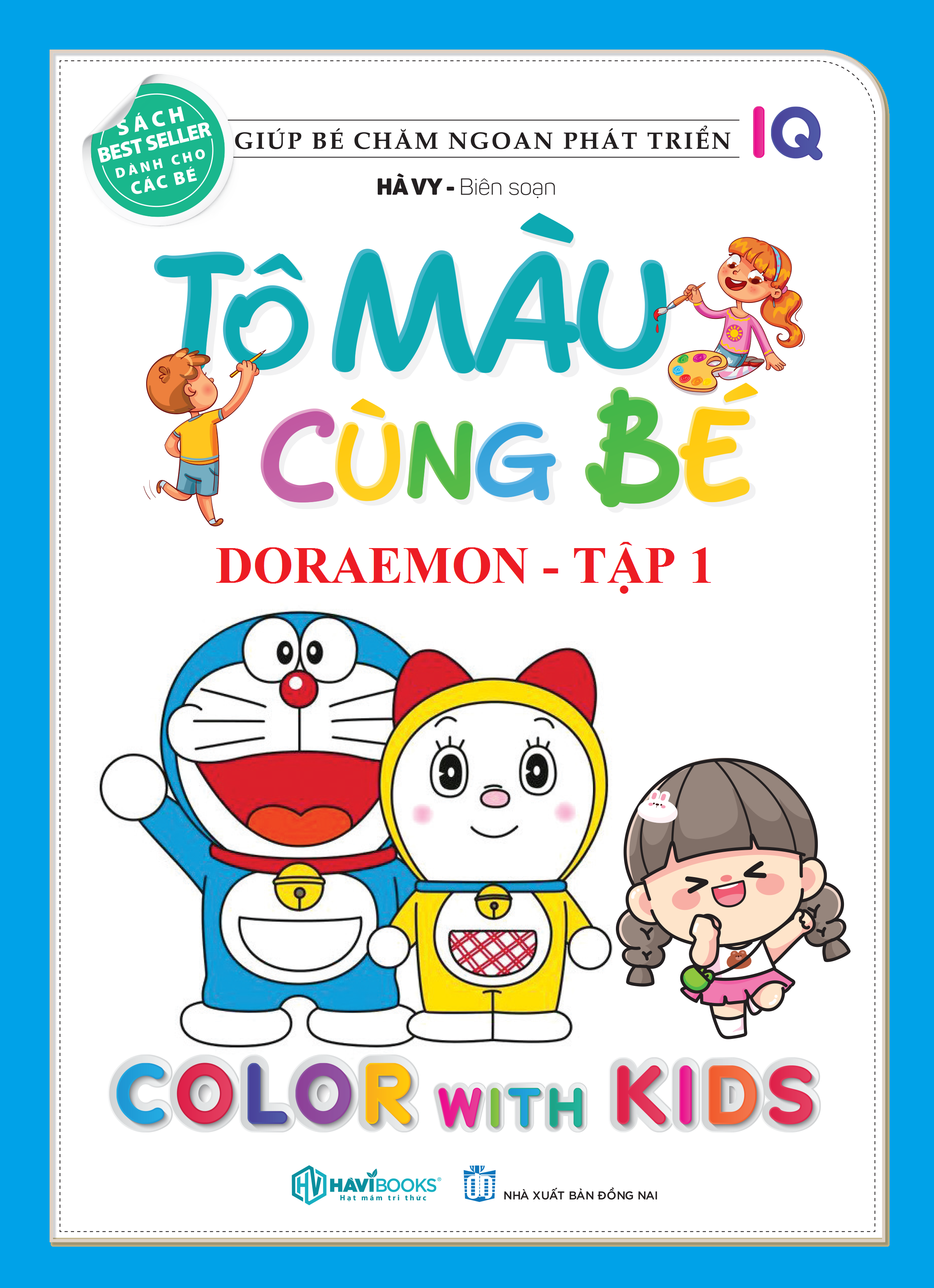 Combo 4: TÔ MÀU CÙNG BÉ 4 (5 cuốn)