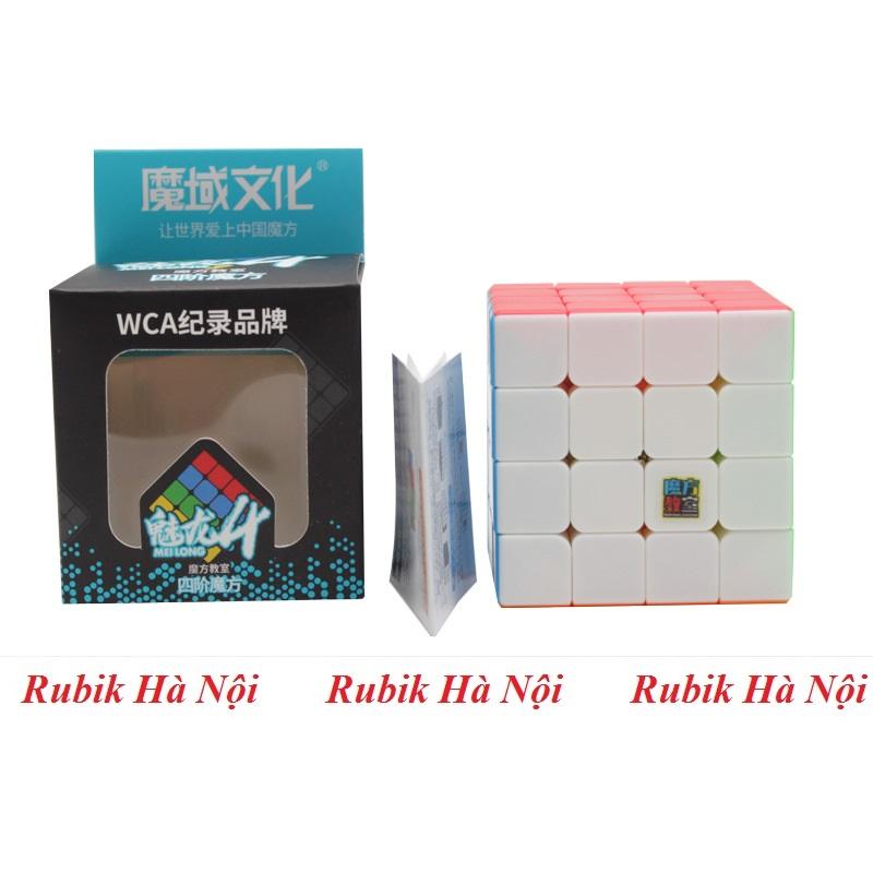 Rubik 4x4x4. Mofang Jiaoshi Meilong Stickerless Thường/Có Nam Châm