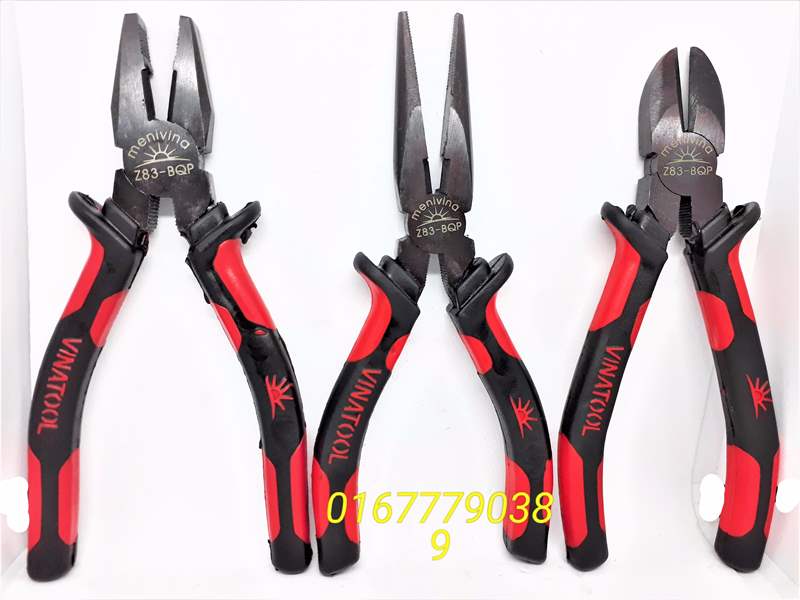 [HCM]bộ 3 kìm điệnkìm cắt kìm mỏ nhọn