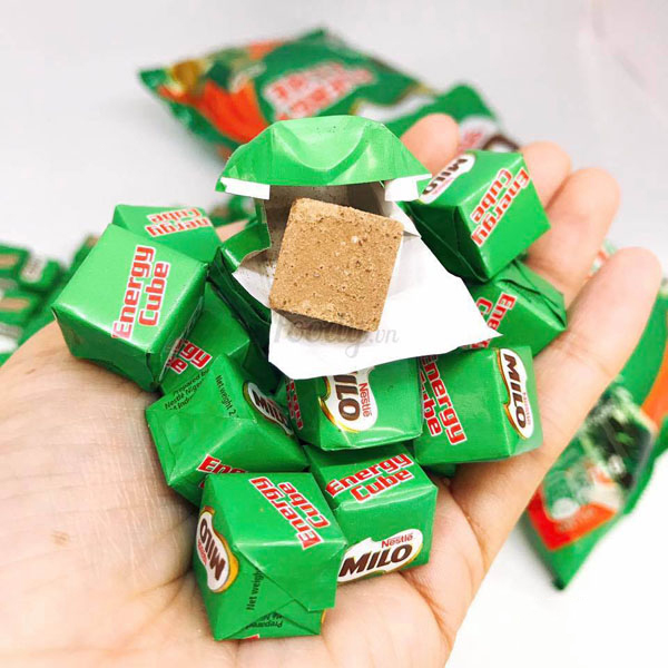 ( xả date t7/2026) GÓI 100 VIÊN KẸO MILO CUBE THÁI LAN