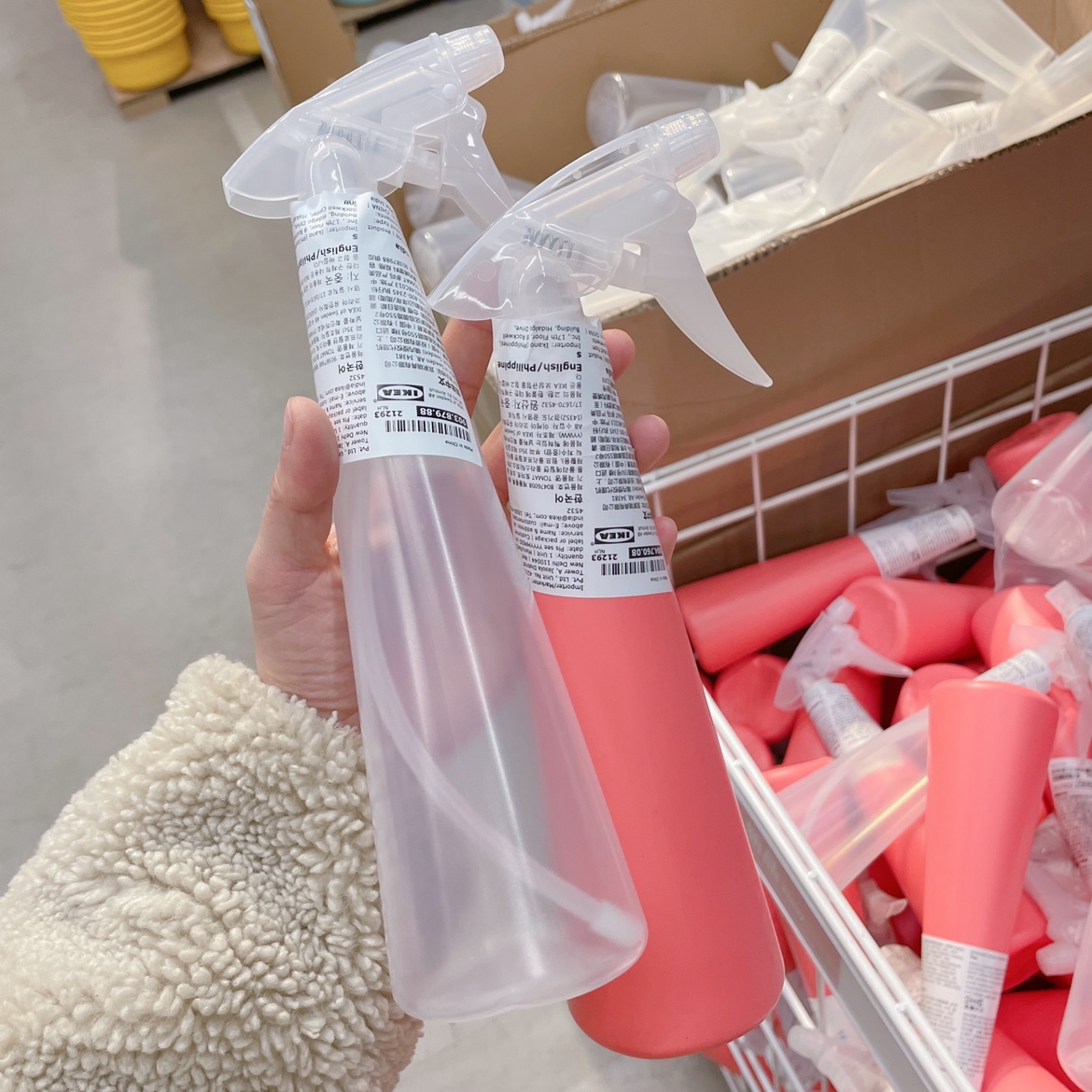 Bình xịt nước tưới cây Tomat IKEA - Trắng