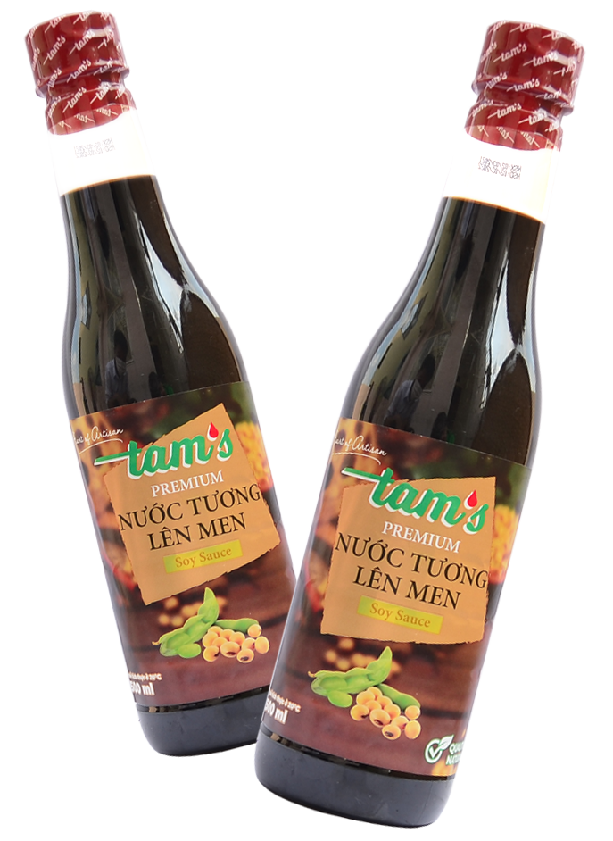 Nước tương lên men Tam s 500ml