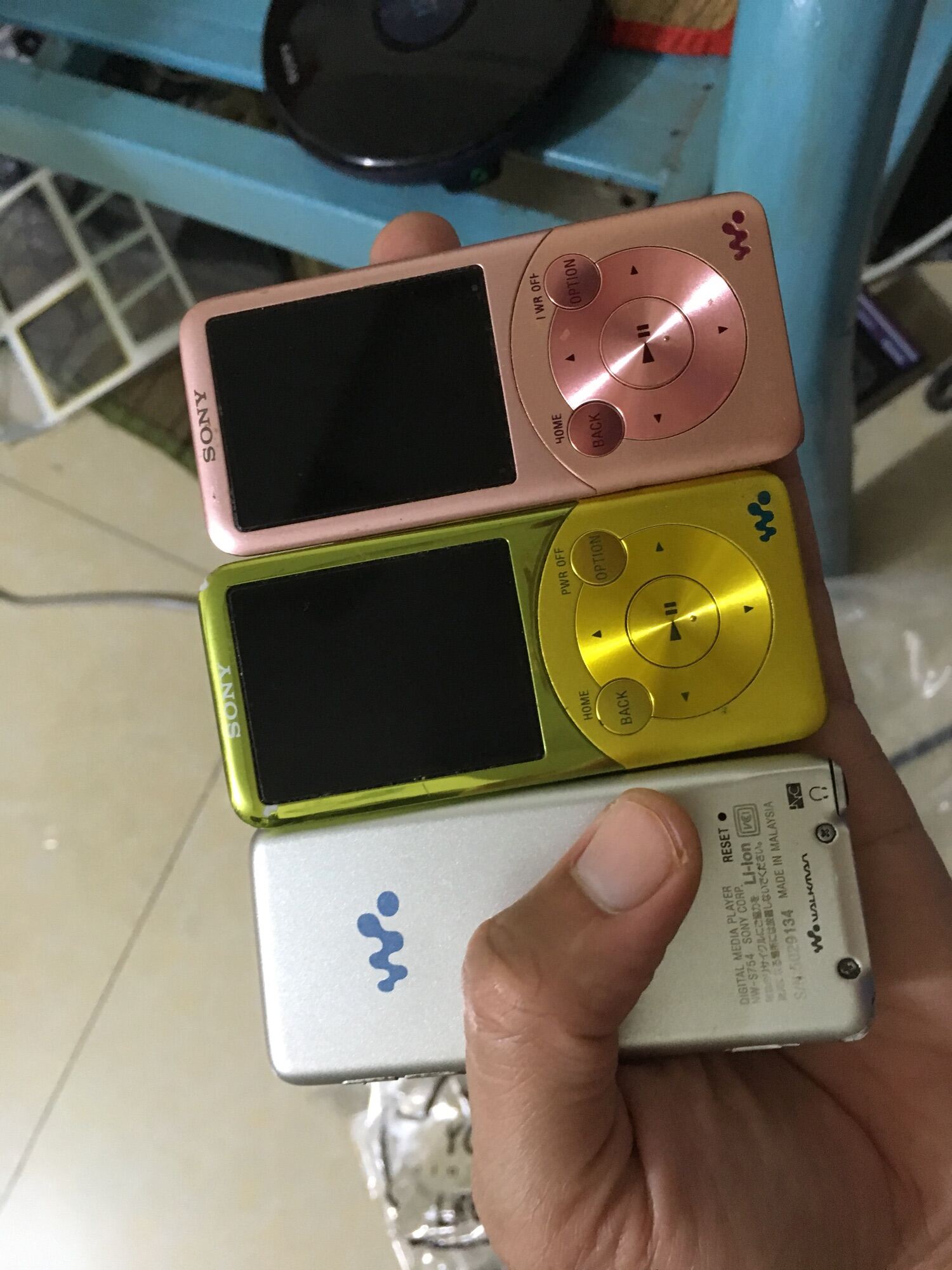 Máy Nghe Nhạc Sony Walkman S754 8G.