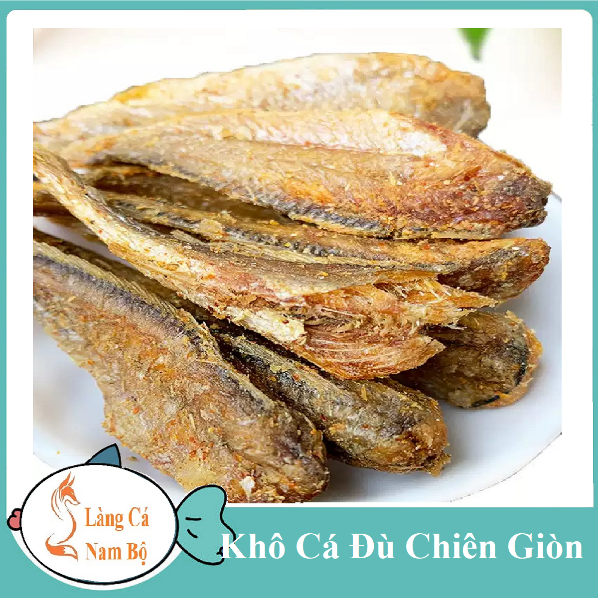 Khô cá đù 500gr làng cá nam bộ- khô cá đù vừa ăn được chiên hoặc nướng ăn với cơm cùng canh và rau thì ngon tuyệt