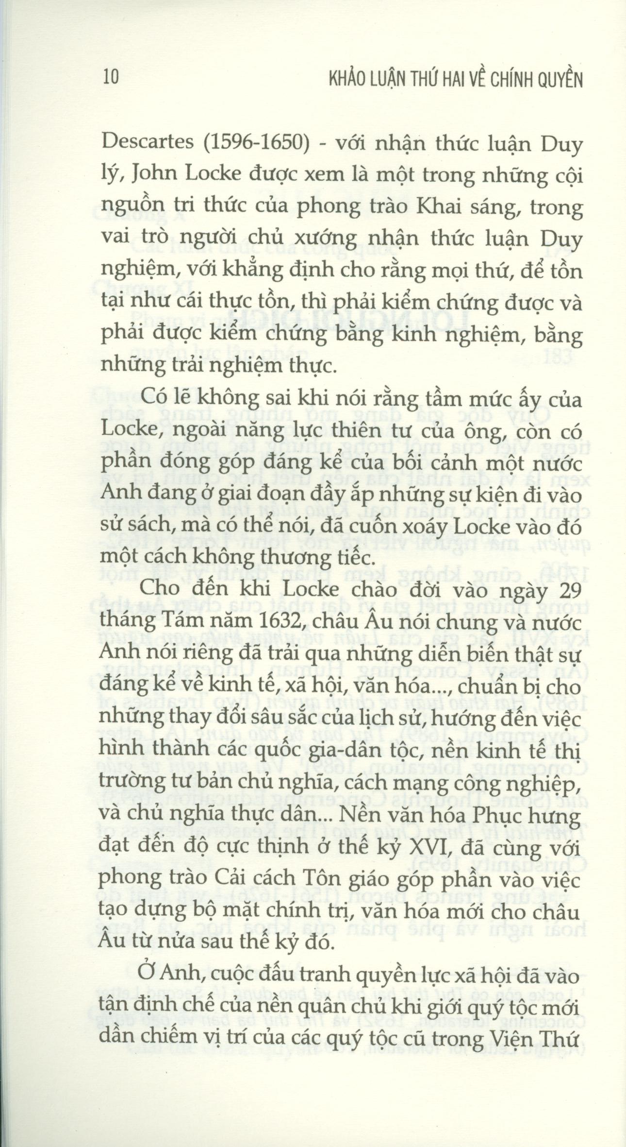 Khảo Luận Thứ Hai Về Chính Quyền