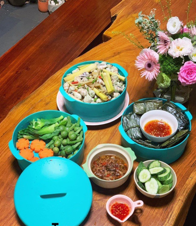 XỬNG HẤP Tupperware STEAM IT PARADISE ( chính hãng )
