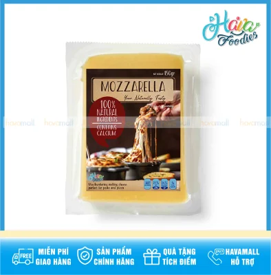 [ HÀNG NHẬP KHẨU ĐỨC - CHỈ GIAO HCM ] Phô Mai Mozzarella 45% FIDM Gói 1050gr – Mozzarella Cheese 45% FIDM