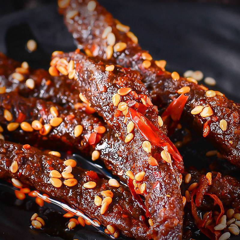 Combo 5 gói thịt bò khô xé sợi / bò khô thanh cay / thịt bò khô miếng cay món ăn vặt siêu nghiền