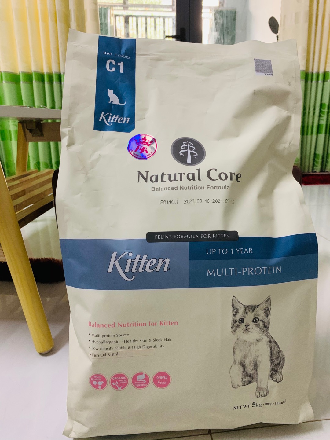 Hạt Mèo Con Hữu Cơ Natural Core Kitten