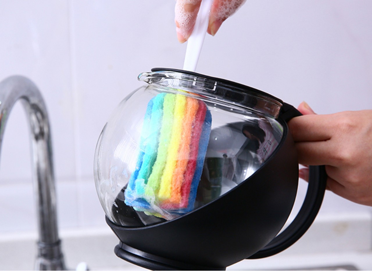 Cây cọ rửa ly tách 7 màu