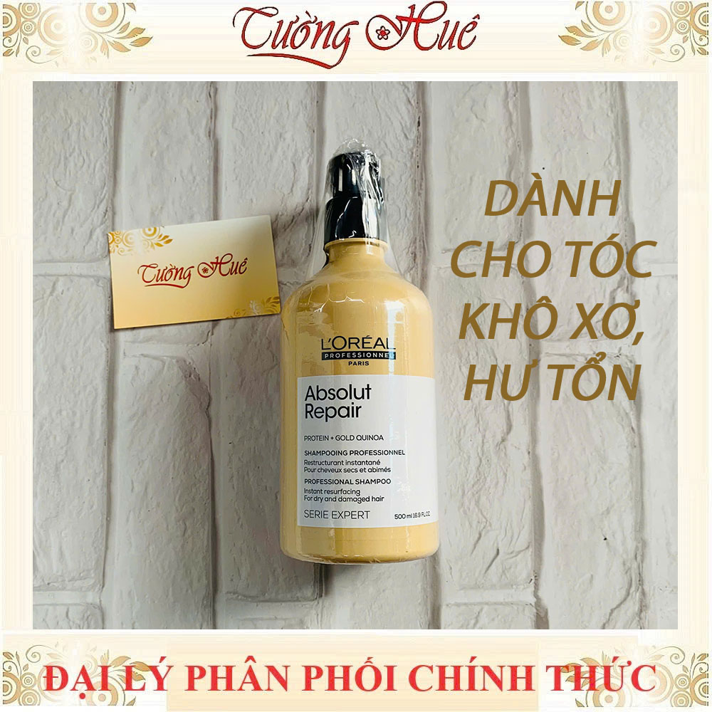 Dầu Gội Loreal Serie Expert Chăm Sóc Tóc Chuyên Sâu Shampoo - 500ml (Có lựa chọn)