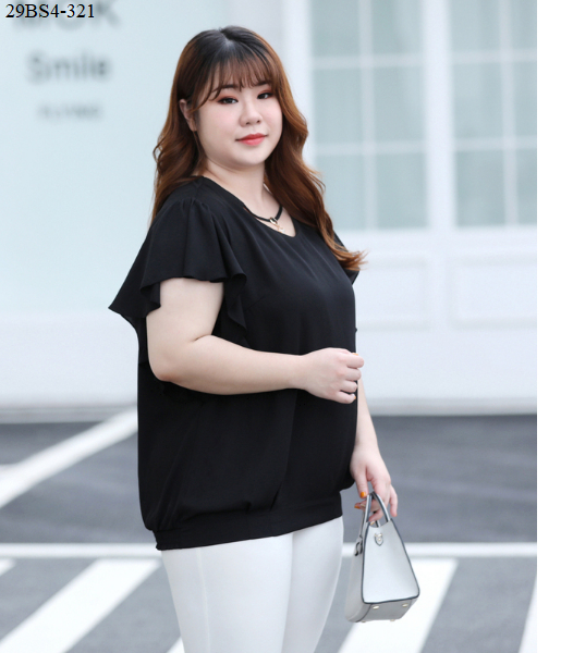 áo kiểu nữ bigsize cao cấp - BS4-321