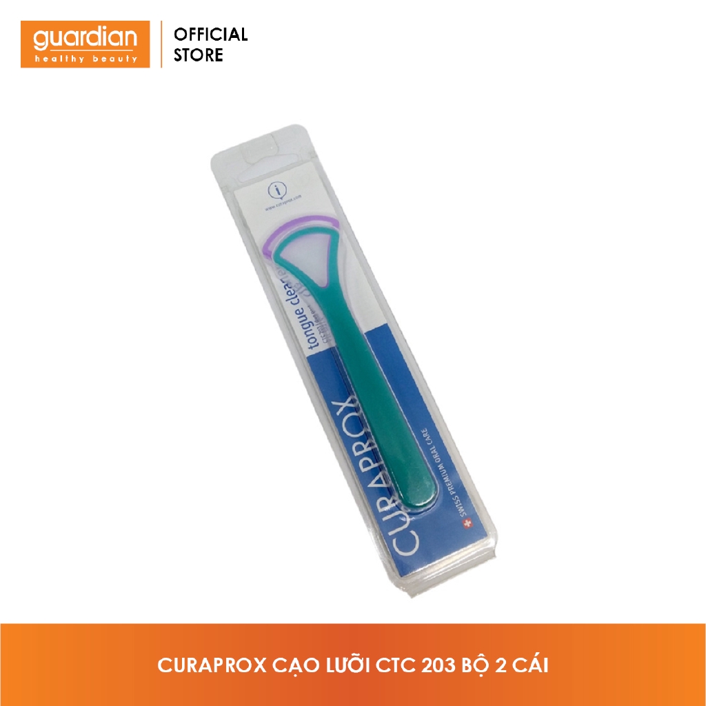 Cạo Lưỡi CTC 203 Bộ 2 Cái Curaprox 26Gr
