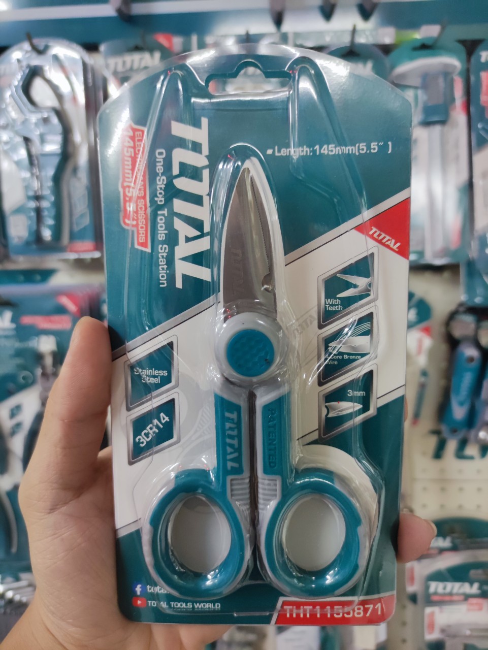 [HCM]Kéo thợ điện 145mm THT1155871