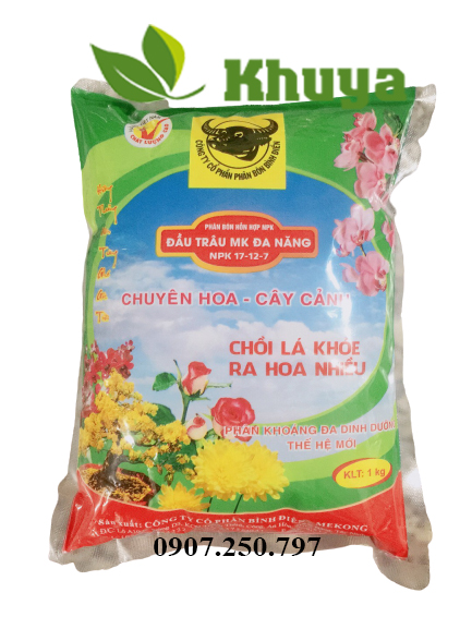 Phân bón khoáng đa năng Đầu Trâu 1Kg