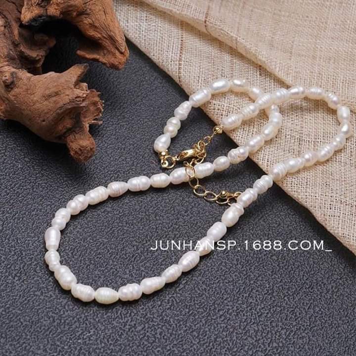 Chuỗi Đeo Cổ Gạo 6ly - Ngọc Trai Trường Thịnh