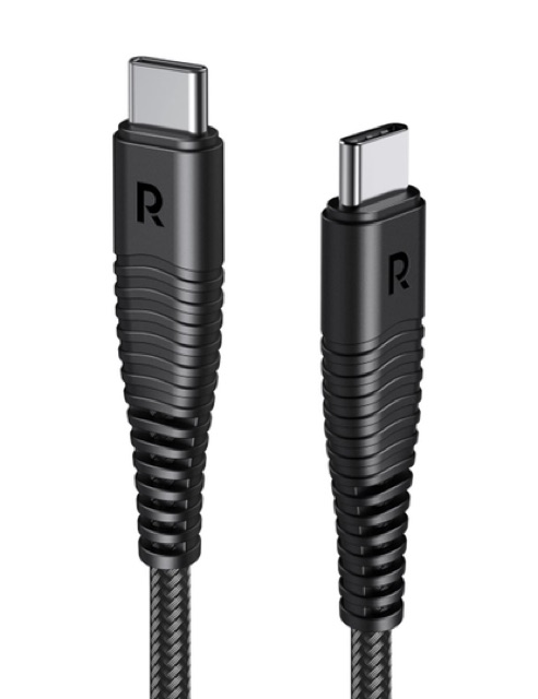 Cáp Dù Type C Ravpower Usb c To Usb C 1M  - Bảo Hành 12T ( RP-CB047)