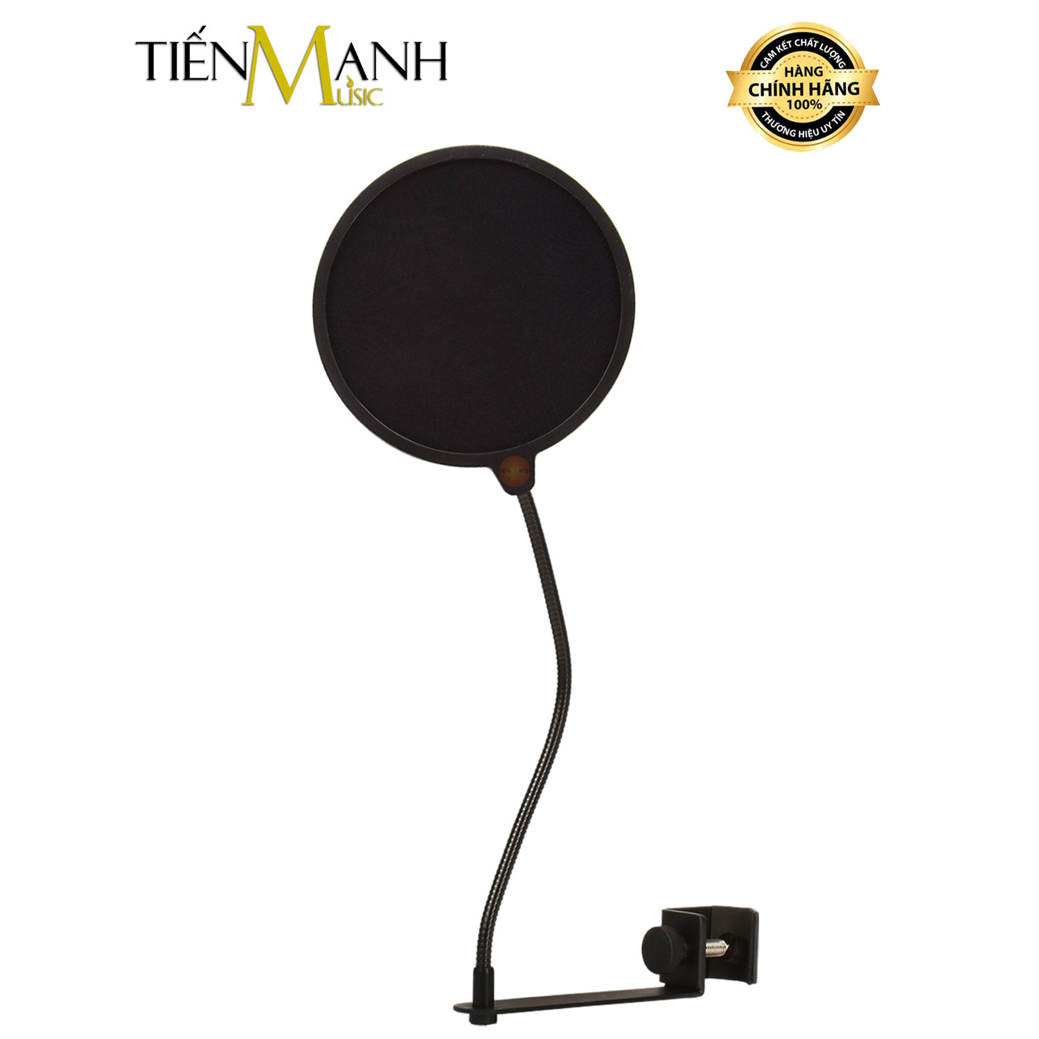 Màng lọc âm chắn gió on-stage asvs6 pop shield - cho micro thu âm, mic livestream microphone asvs6-gb