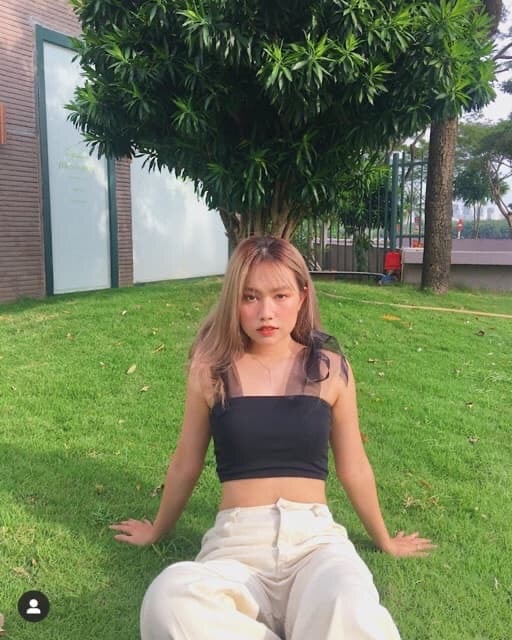 Áo hai dây thắt nơ voan